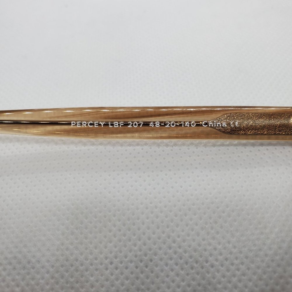 *SOLD*WARBY PARKER Percey LBF 207 Chestnut Crystal - Picture 7 of 8